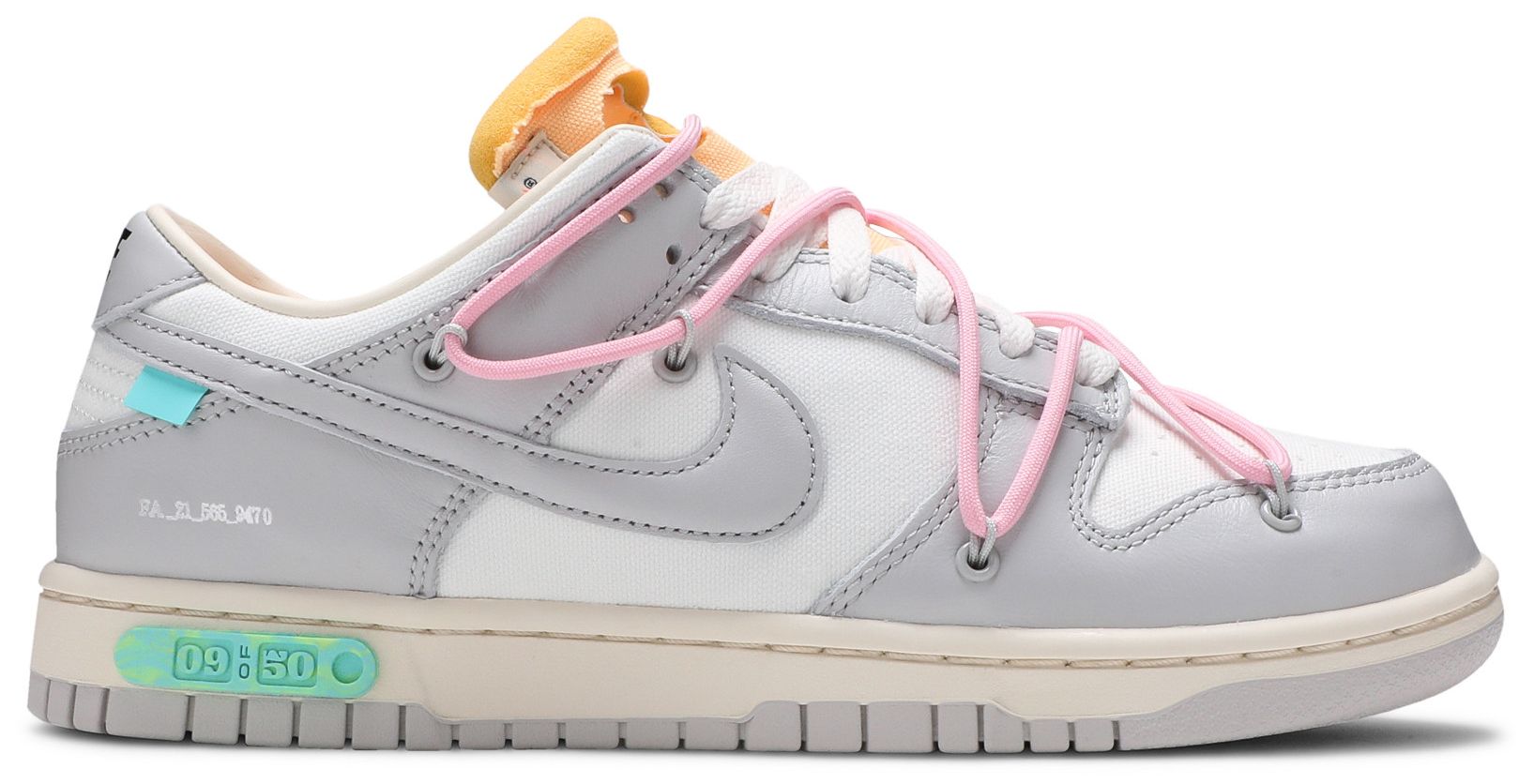 how to know what off white dunk you got