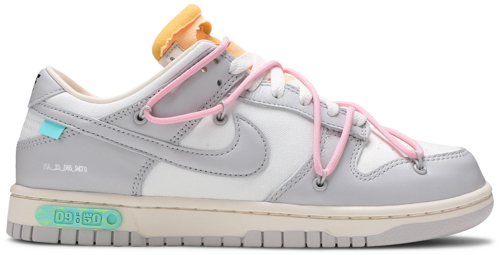 offwhite dunk lot 15