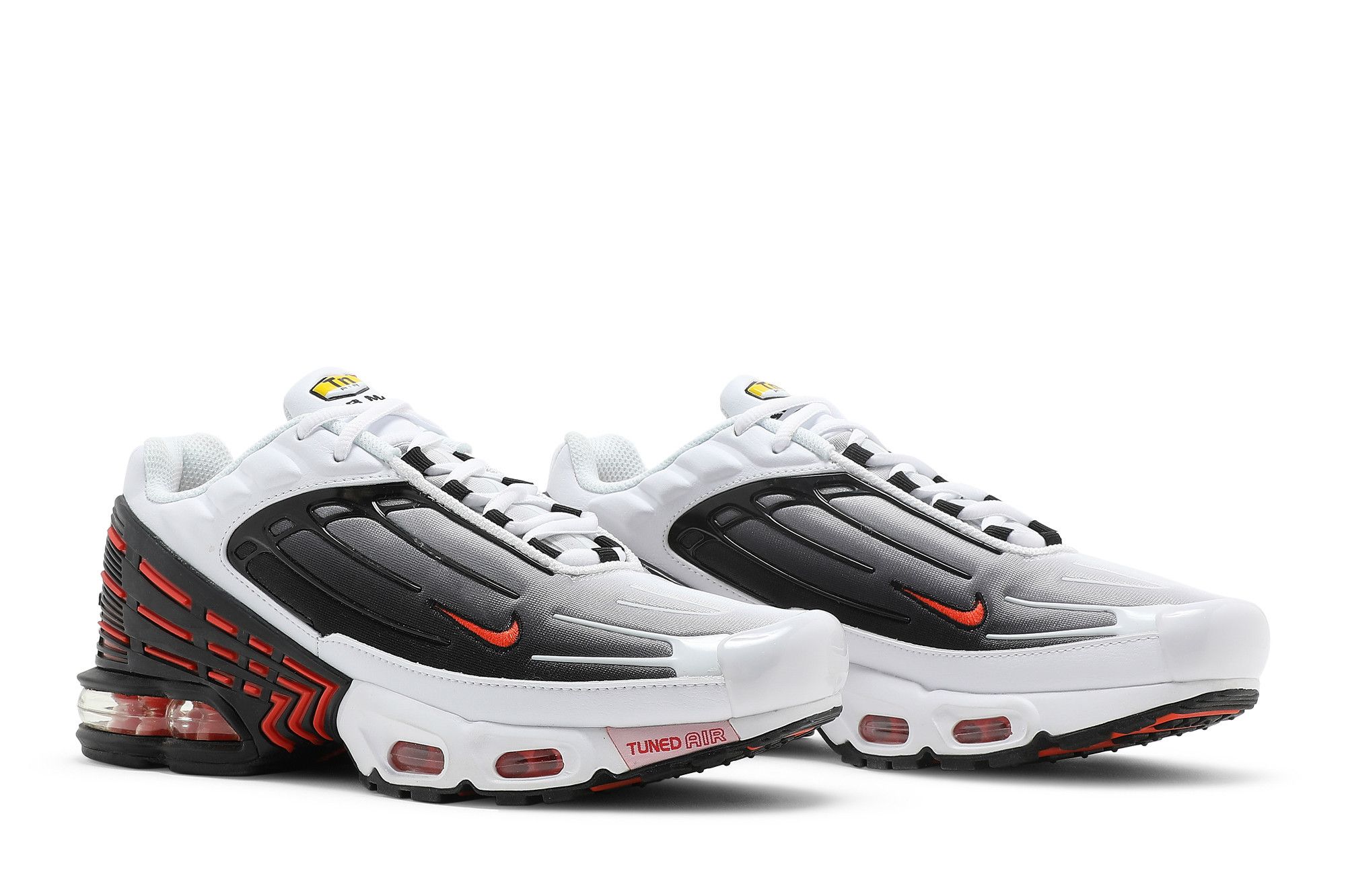 nike air max plus 3 black orange red