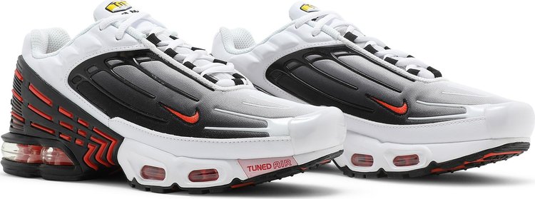 Air Max Plus 3 White Team Orange