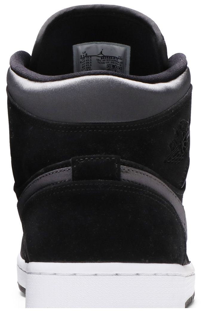 Air Jordan 1 Mid SE Nylon Black Grey
