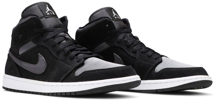 Air Jordan 1 Mid SE Nylon Black Grey