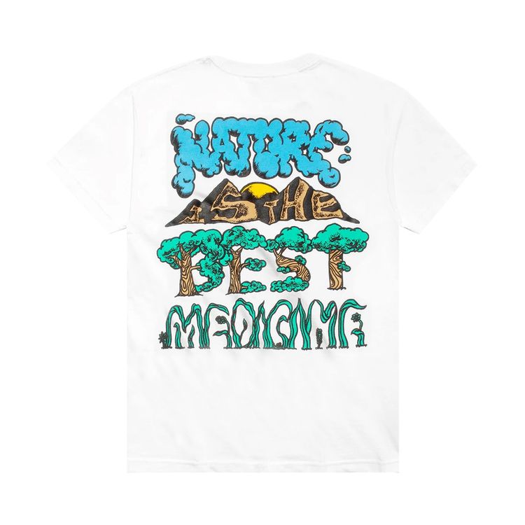 Chinatown Market Nature Is The Best Medicine Tee White
