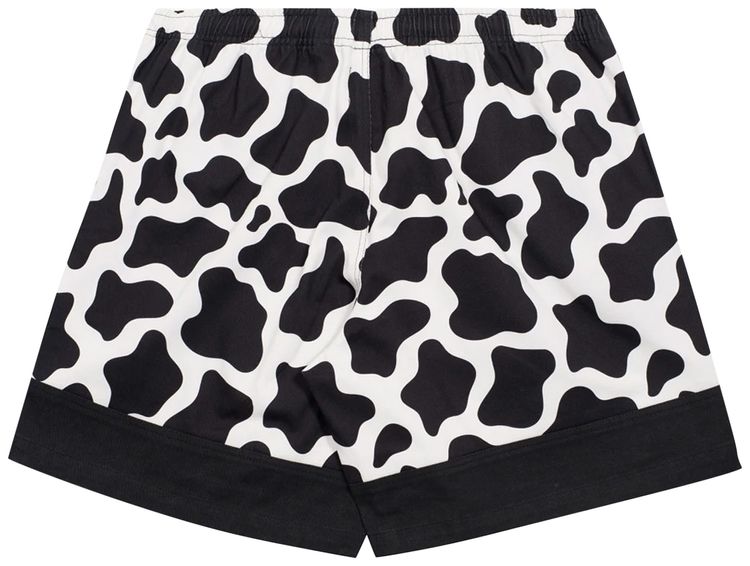 Brain Dead Paneled Cow Dress Short Black