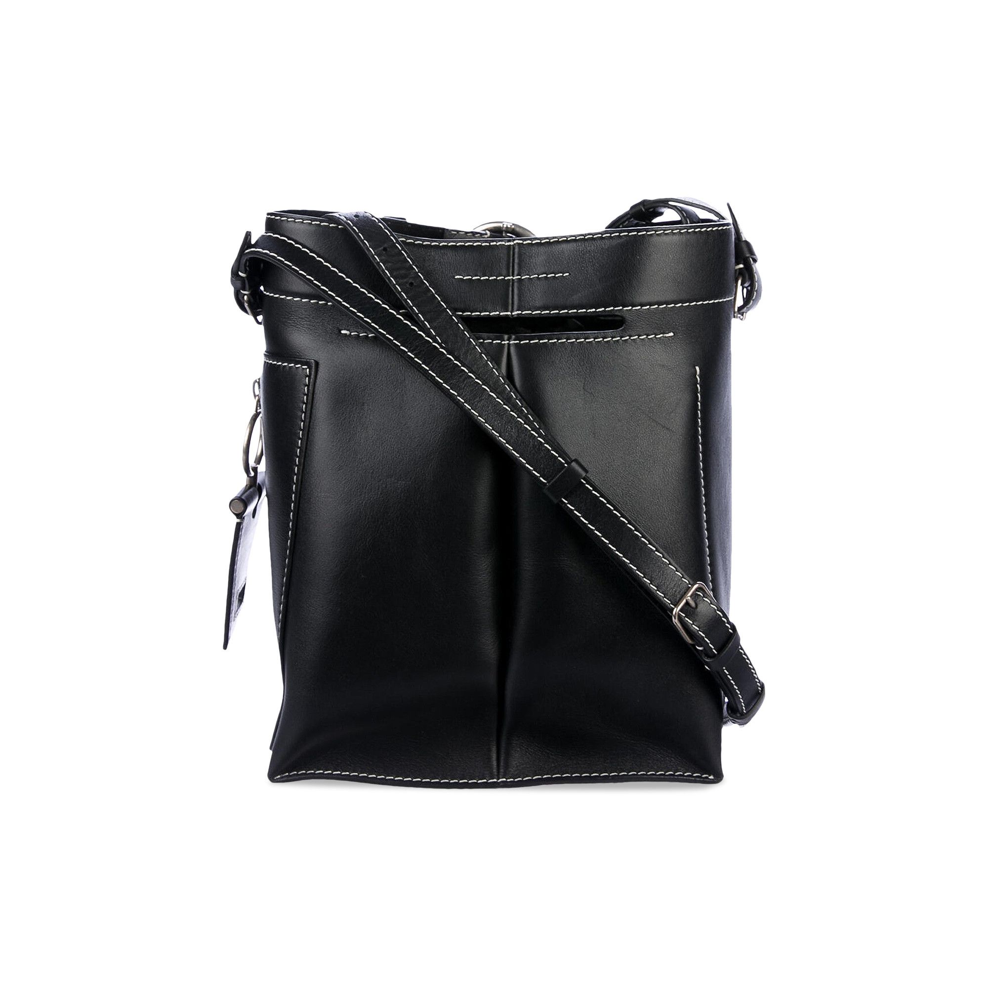AcneStudios バック Acne Studios Men's' Alexandria Knotted-Strap Shoulder Bag in