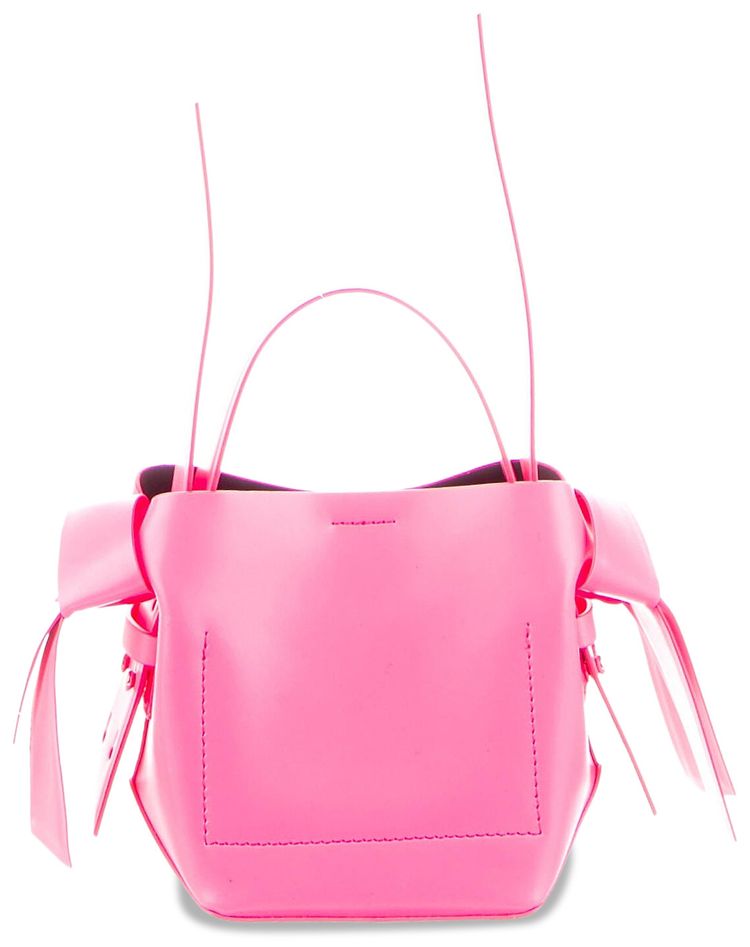Acne Studios Leather Mini Bag Pink