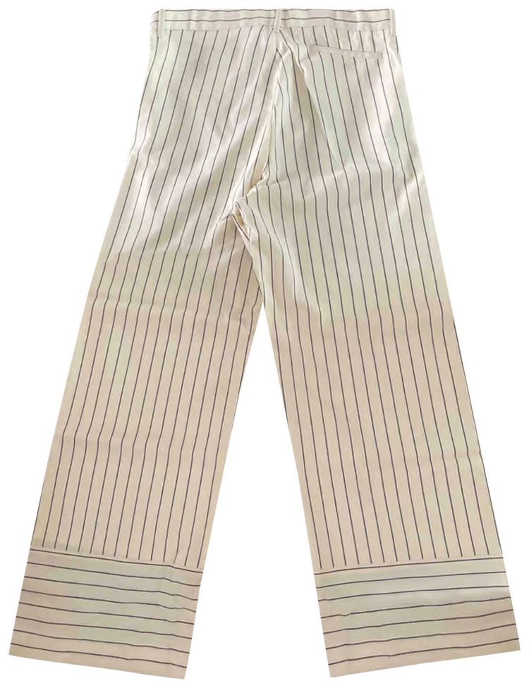 Acne Studios Wool Trousers White