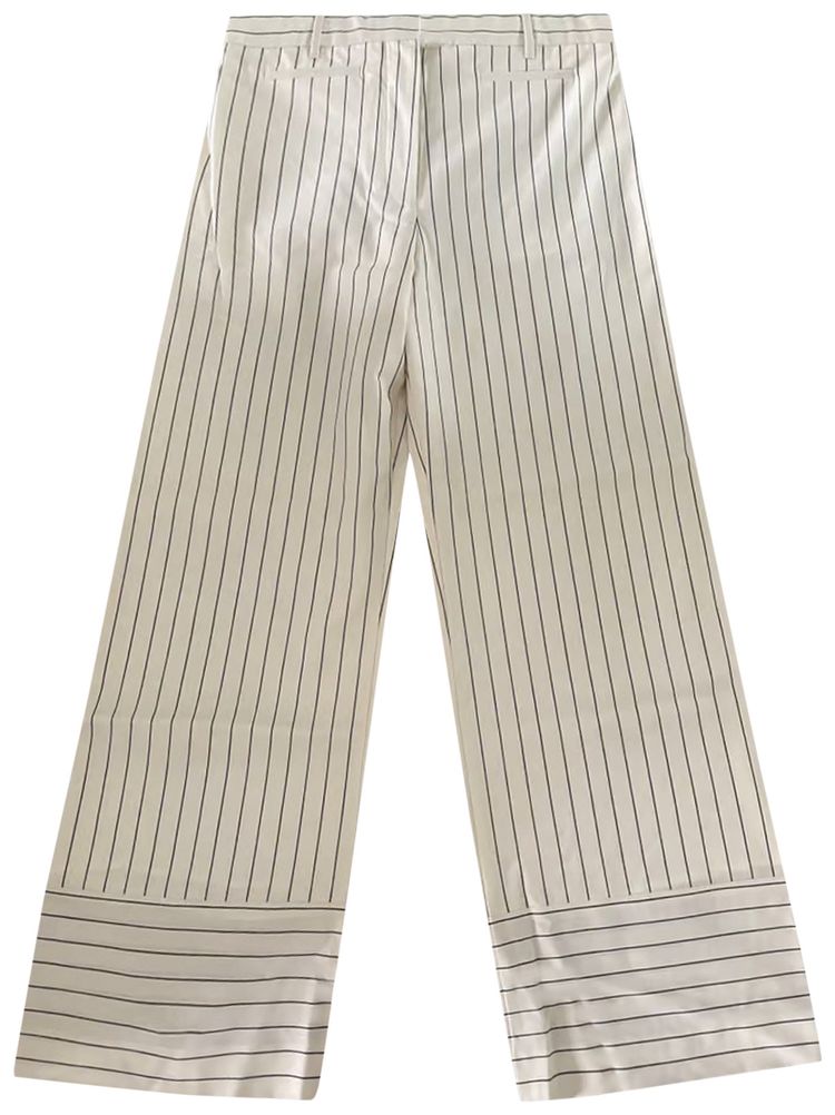 Acne Studios Wool Trousers White