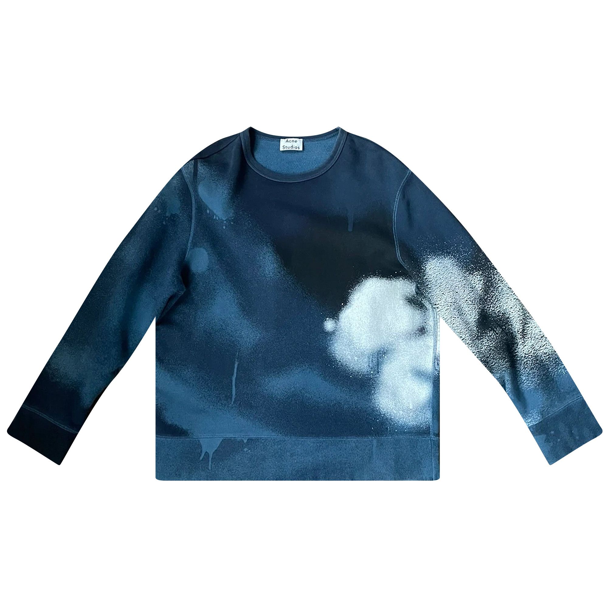 Acne studios sweatshirt blue clearance