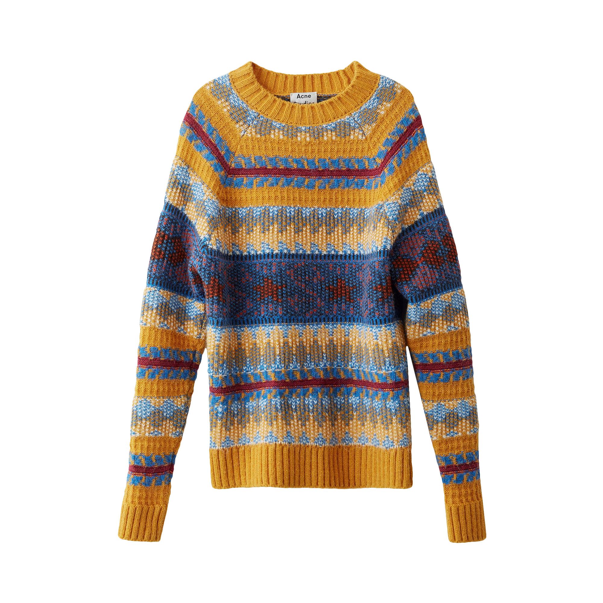 Acne multicolor sweater top