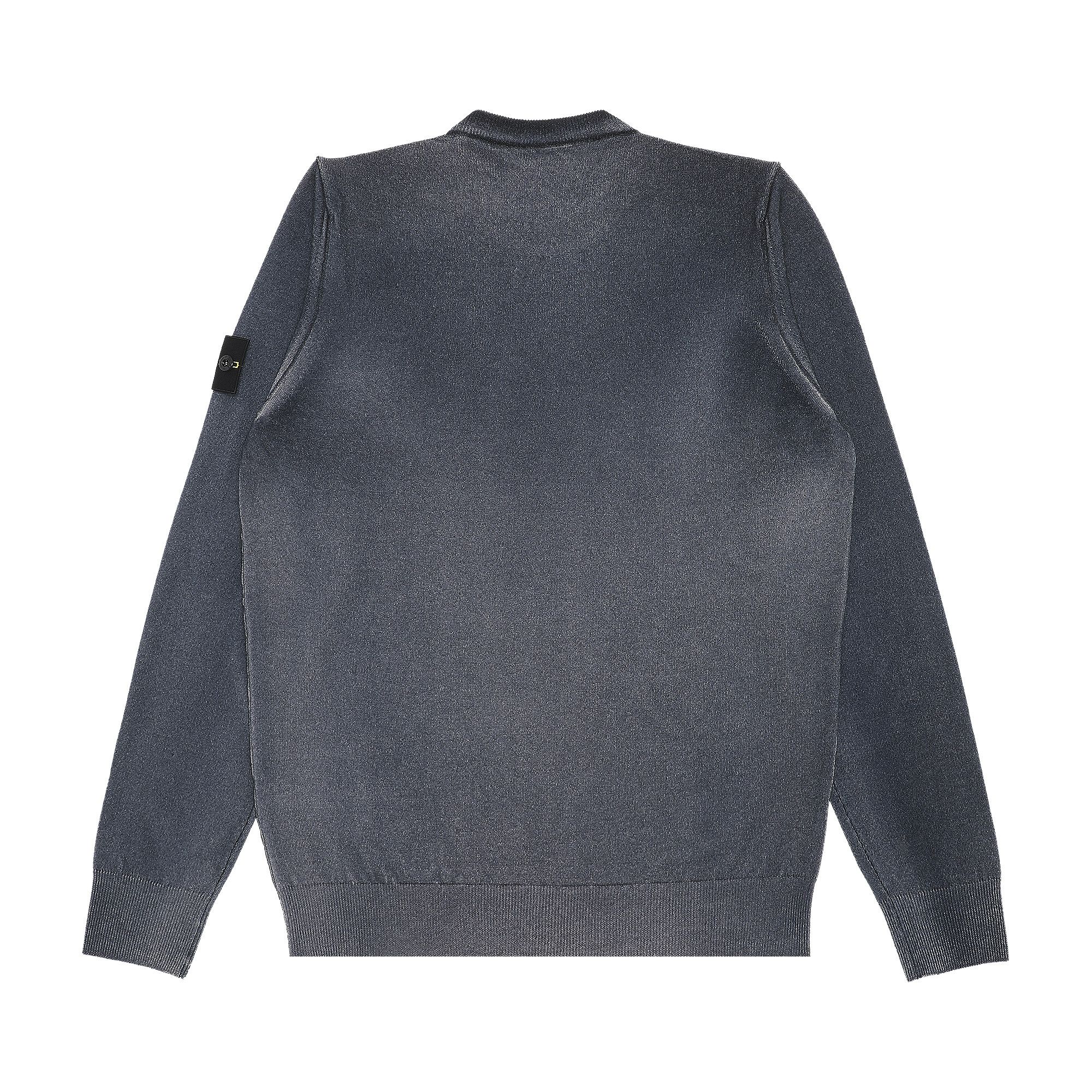 Buy Stone Island Reversible Sweater 'Navy' - 7515570A8 V0020 | GOAT
