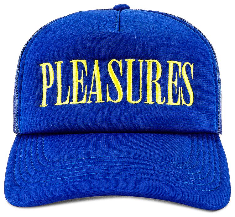 Pleasures Lithium Trucker Hat Blue