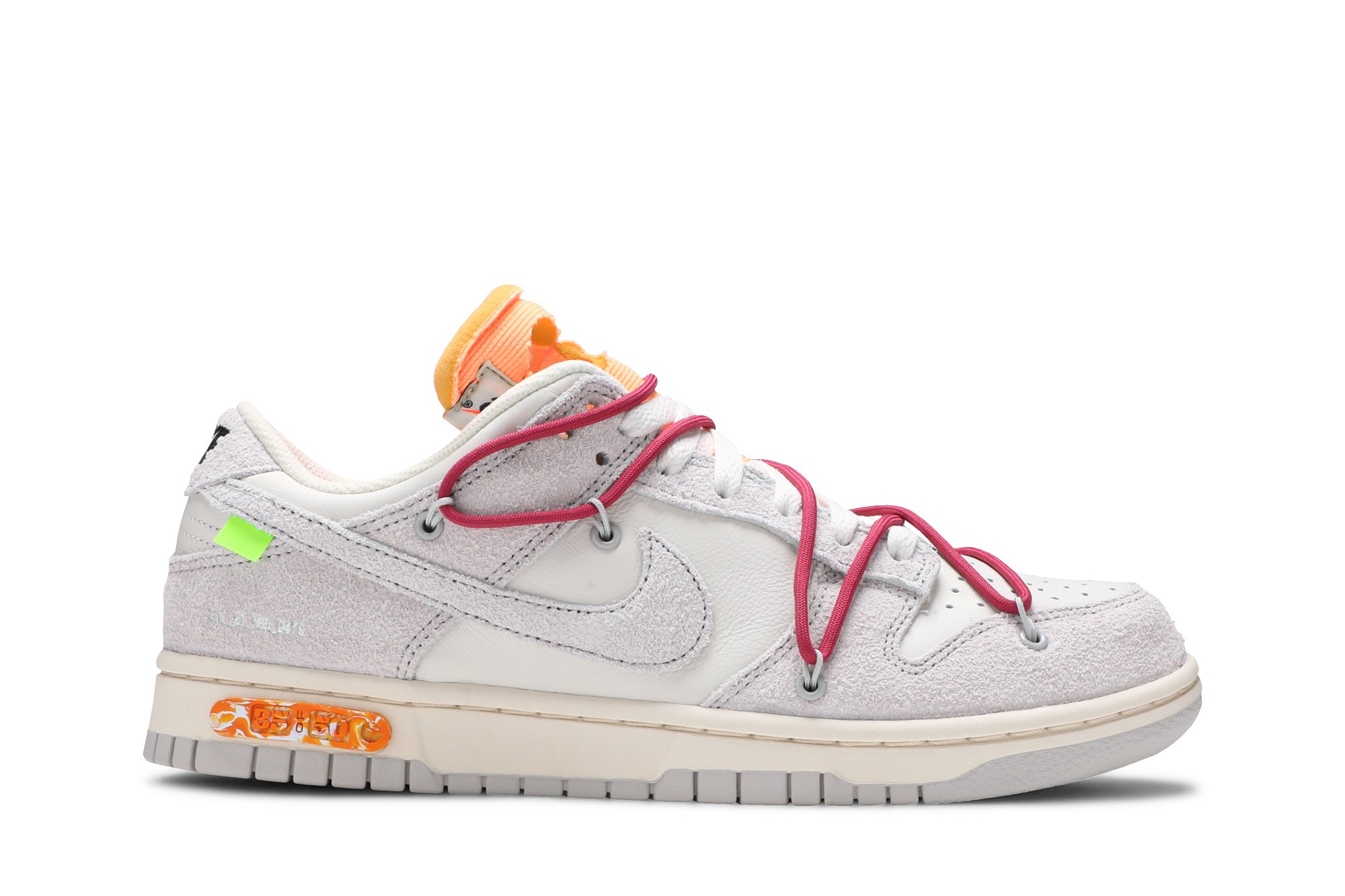Buy Off-White x Dunk Low 'Lot 35 of 50' - DJ0950 114 | GOAT