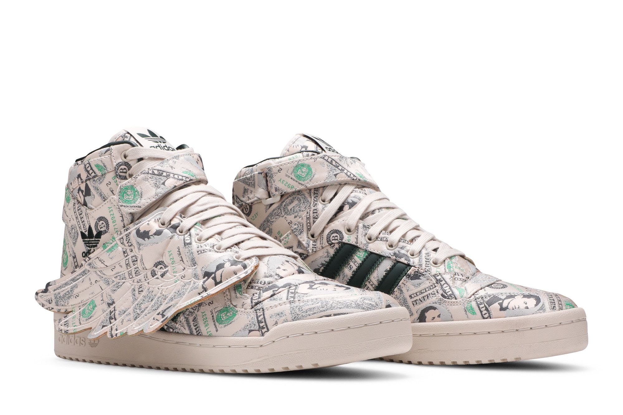 Buy Jeremy Scott x Forum Wings 1.0 Money Q46154 GOAT