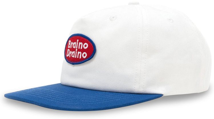 Brain Dead Braino Draino Strapback White