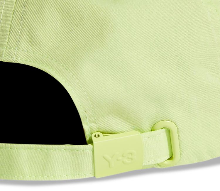 Y 3 Logo Cap Frozen Yellow