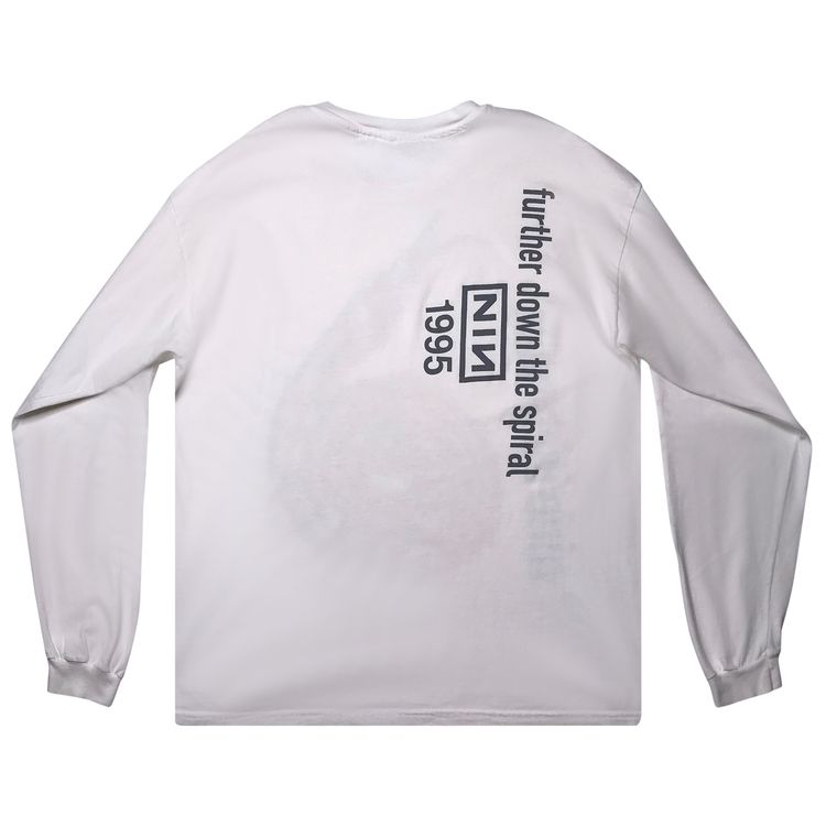 Vintage Nine Inch Nails Further Down The Spiral Tee White