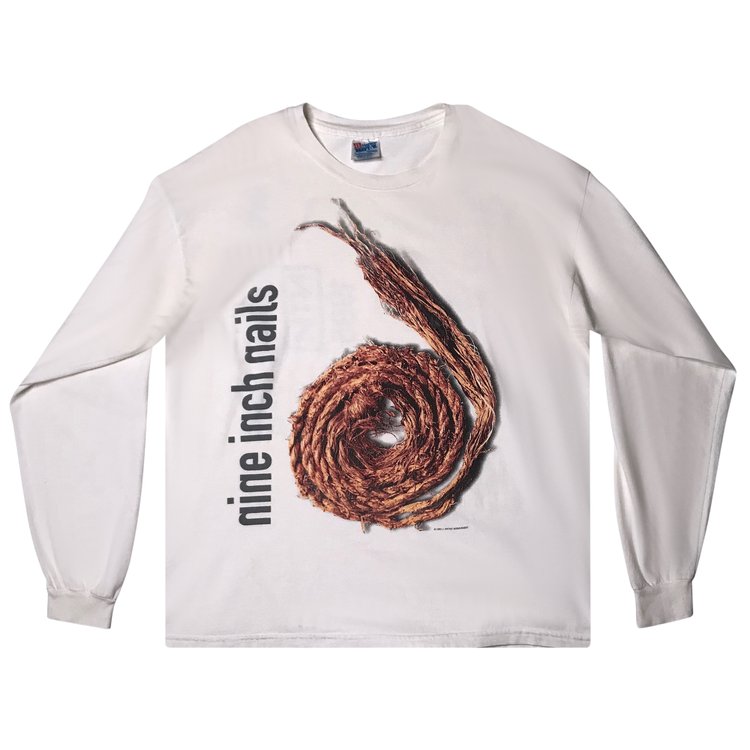 Vintage Nine Inch Nails Further Down The Spiral Tee 'White'
