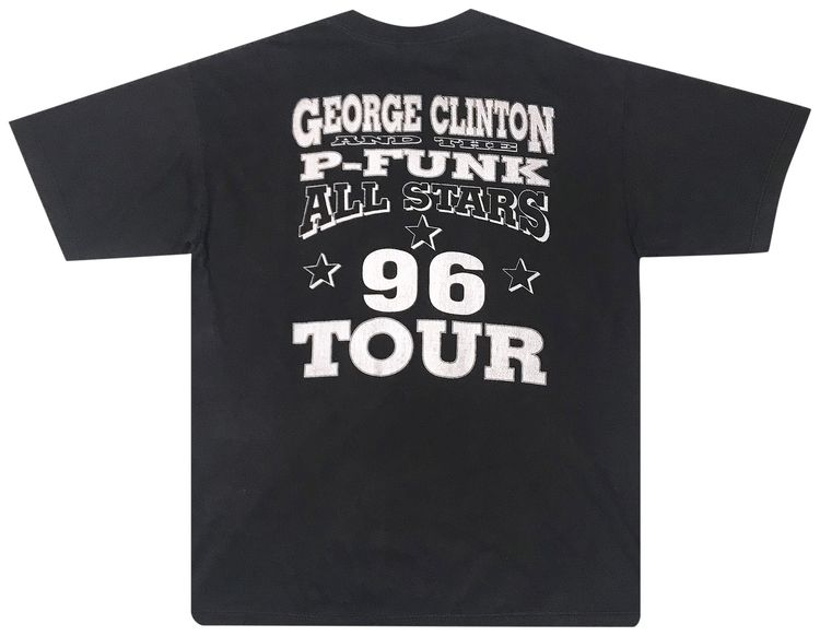 Vintage George Clinton  The P Funk Allstars Return Of The Mothership Tee Black