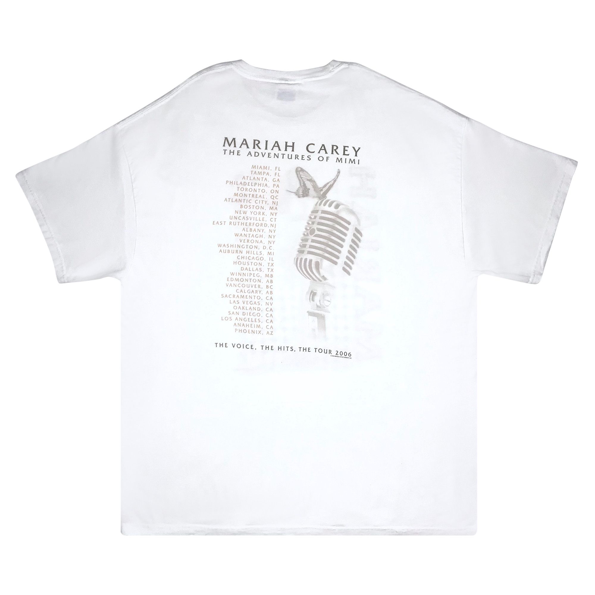 Buy Vintage Mariah Carey The Adventures Of Mimi Tee 'White' - 2903
