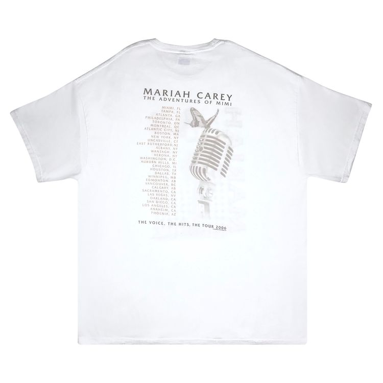 Vintage Mariah Carey The Adventures Of Mimi Tee White