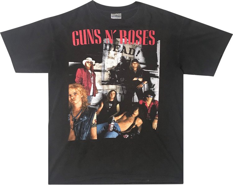 Vintage Guns N' Roses Here Today, Gone To Hell... Tee 'Black'