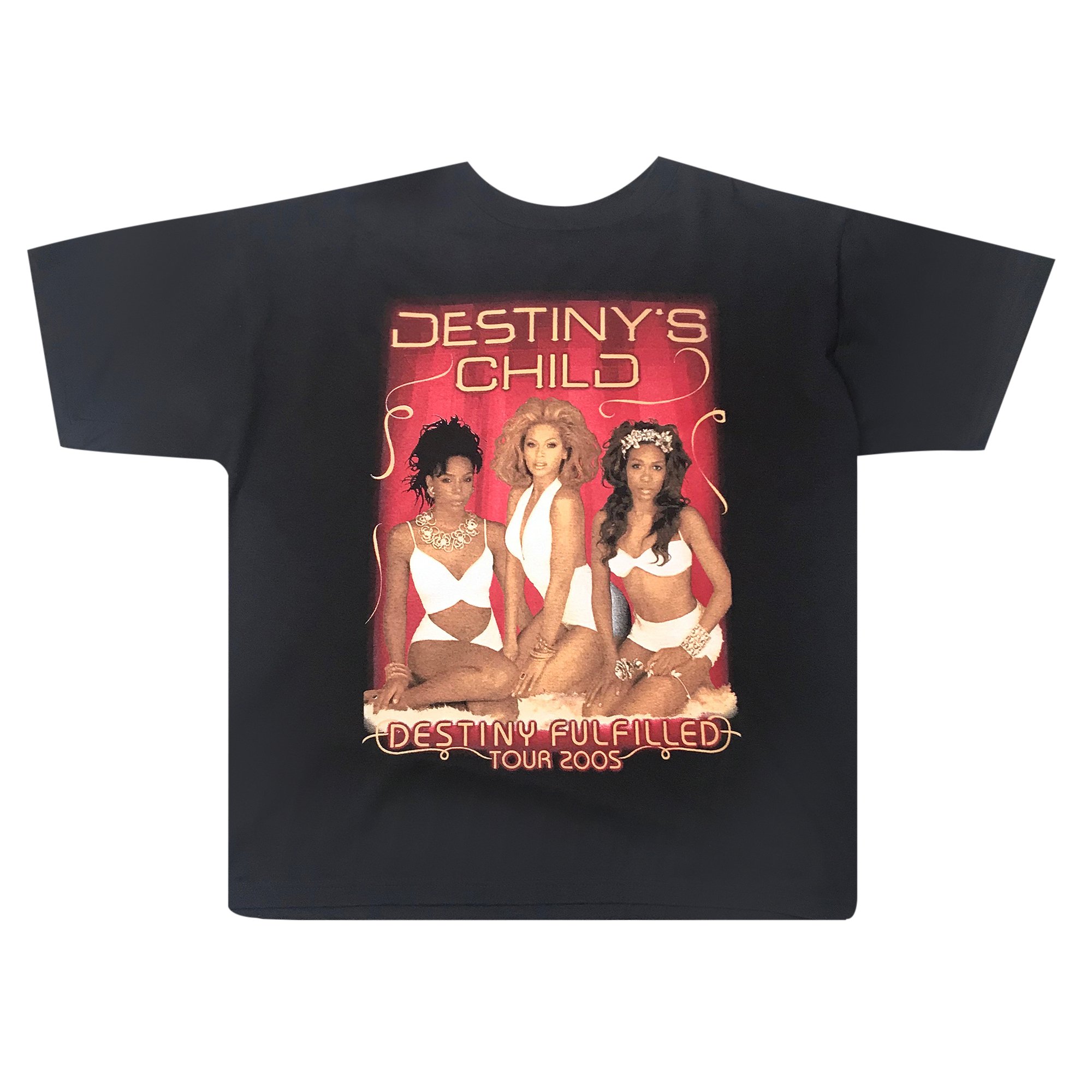 Buy Vintage Destiny's Child Destiny Fulfilled Tee 'Black' - 2903