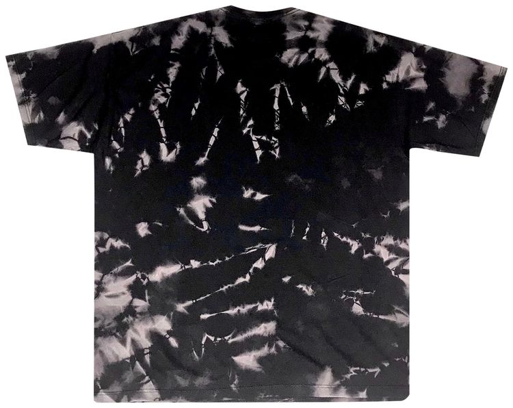 Vintage Led Zeppelin Hammer Of The Gods Tie Dye Tee Black