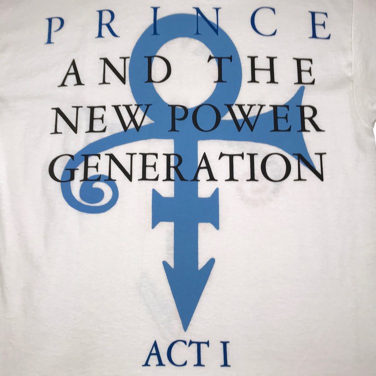 Vintage Prince  The NPG Act 1 Tee White