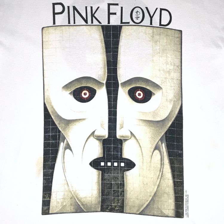 Vintage Pink Floyd The Division Bell Tee White