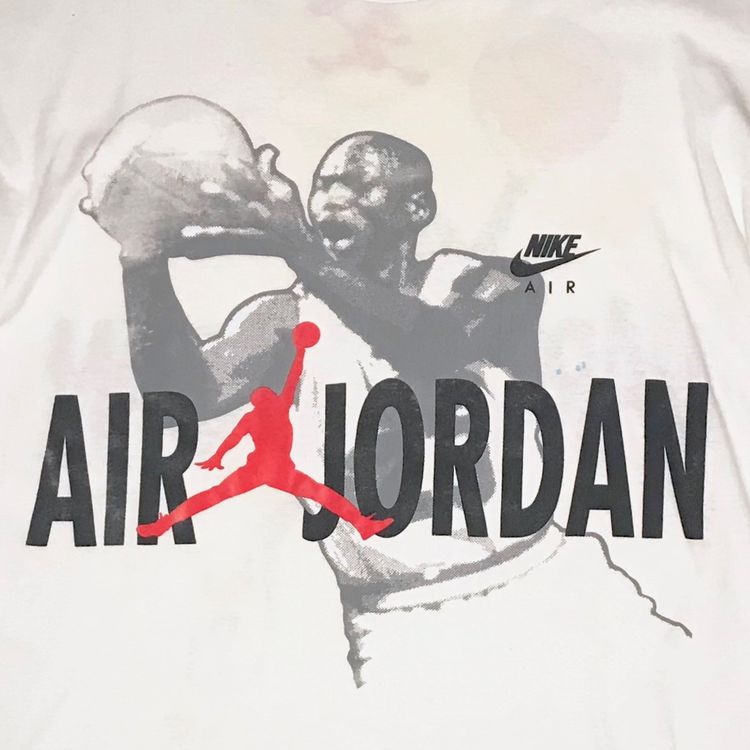 Vintage Air Jordan Hare Jordan Tee White