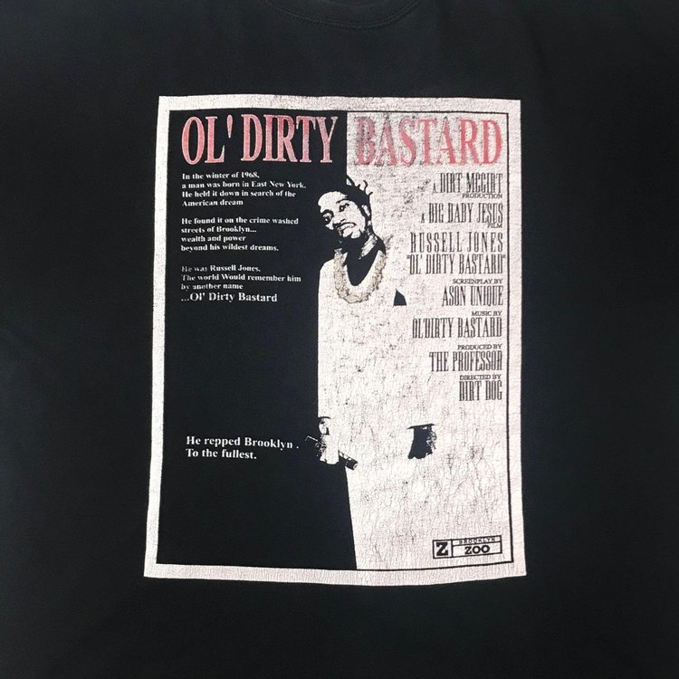 Vintage Ol Dirty Bastard Godfather Tee Black