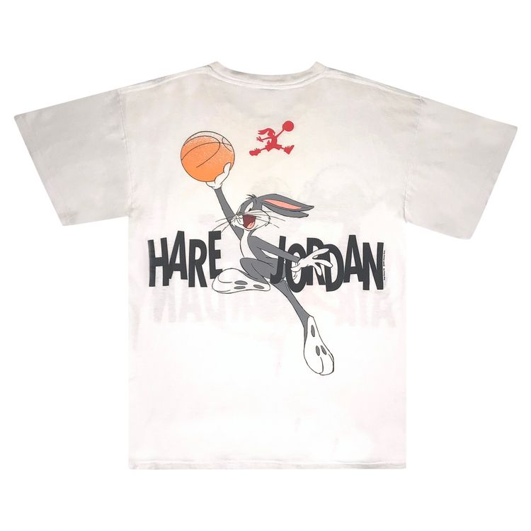 Vintage Air Jordan Hare Jordan Tee White