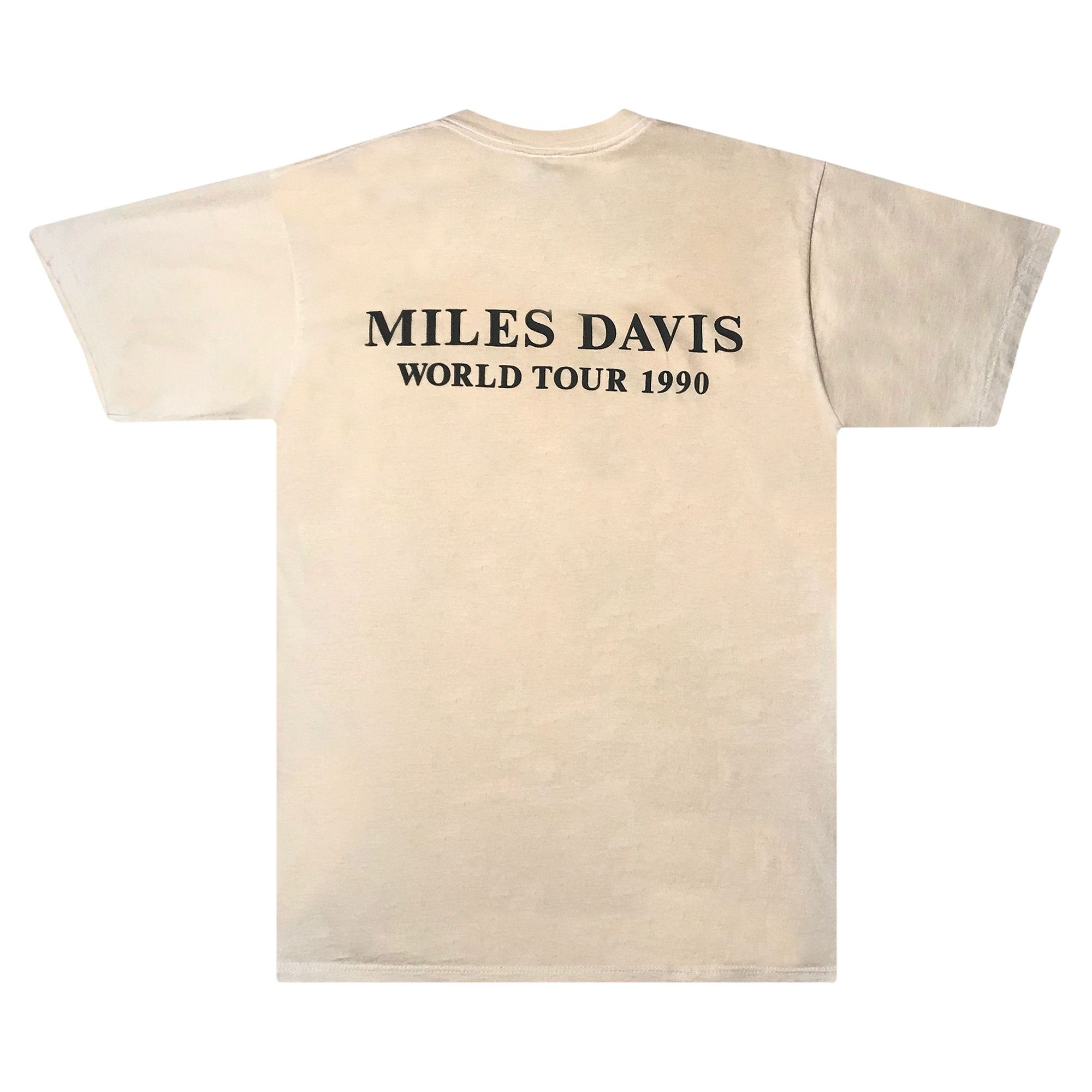 Buy Vintage Miles Davis Last Tour Tee 'Black' - 3099