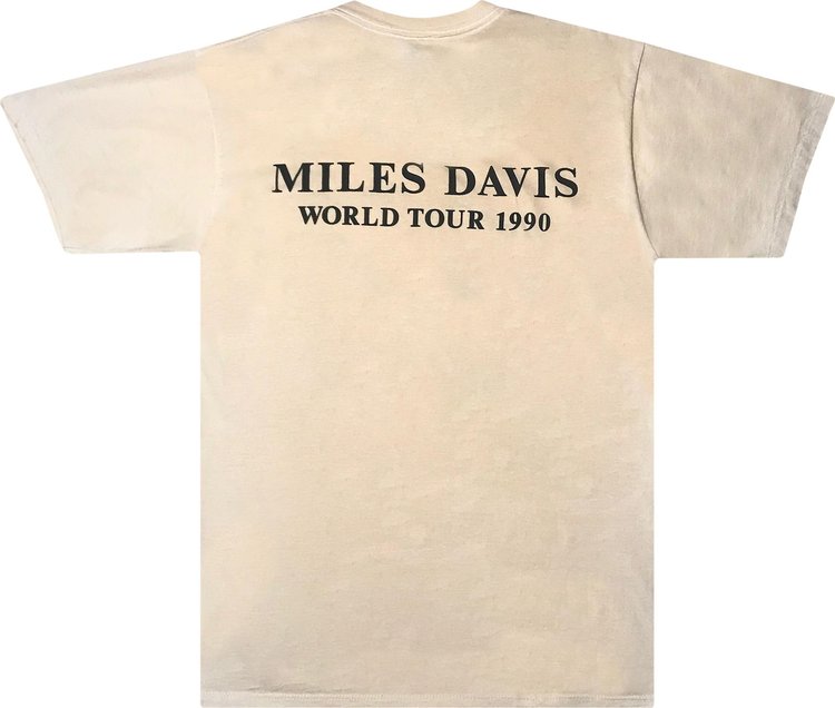 Vintage Miles Davis Last Tour Tee Black