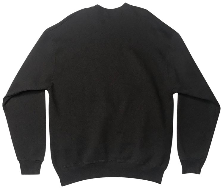 Vintage Early Nirvana Smiley Face Crewneck Black