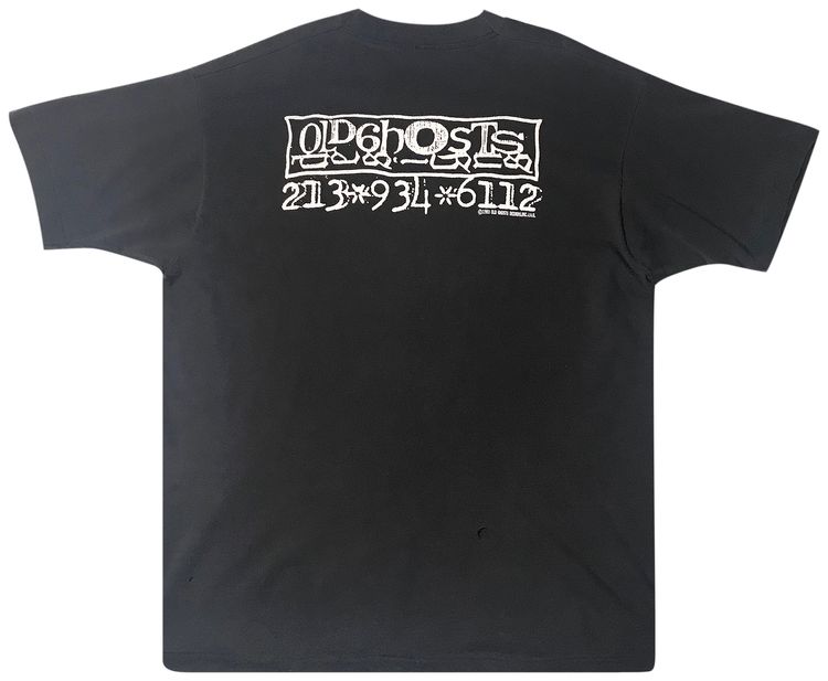 Vintage Old Ghost Designs Kill Your TV Tee Black
