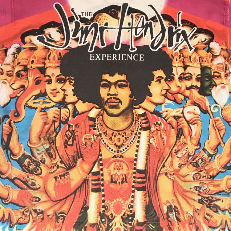 Vintage Jimi Hendrix Axis Bold As Love Tee Multicolor