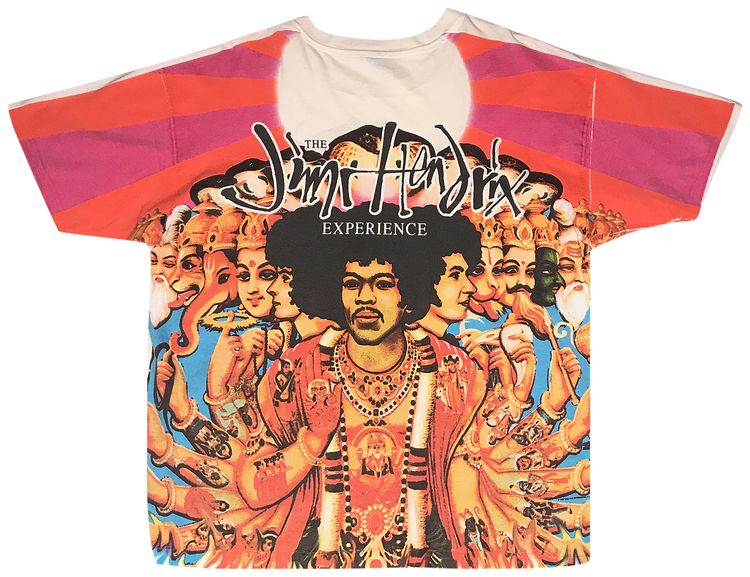 Vintage Jimi Hendrix Axis Bold As Love Tee Multicolor