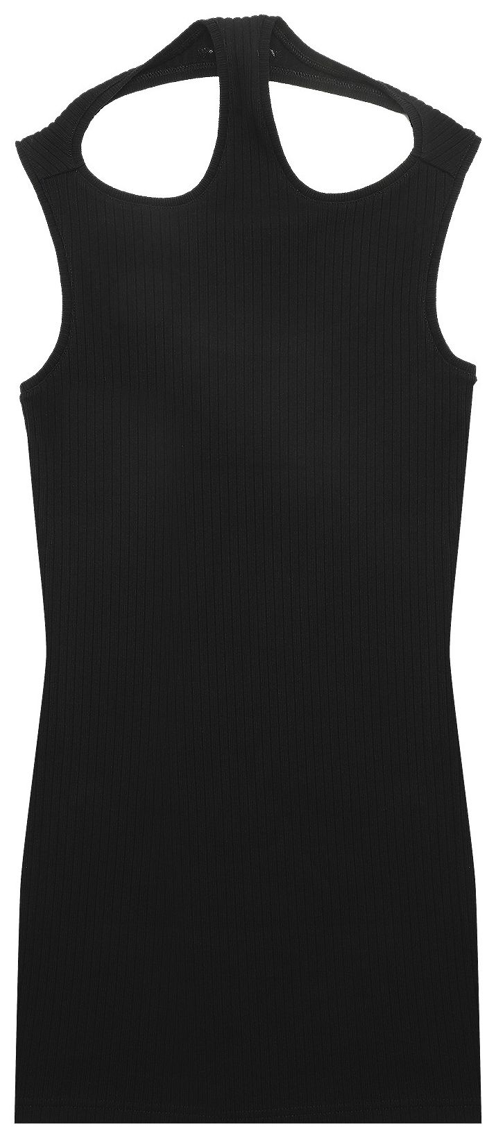 YProject Three Collar Dress Black