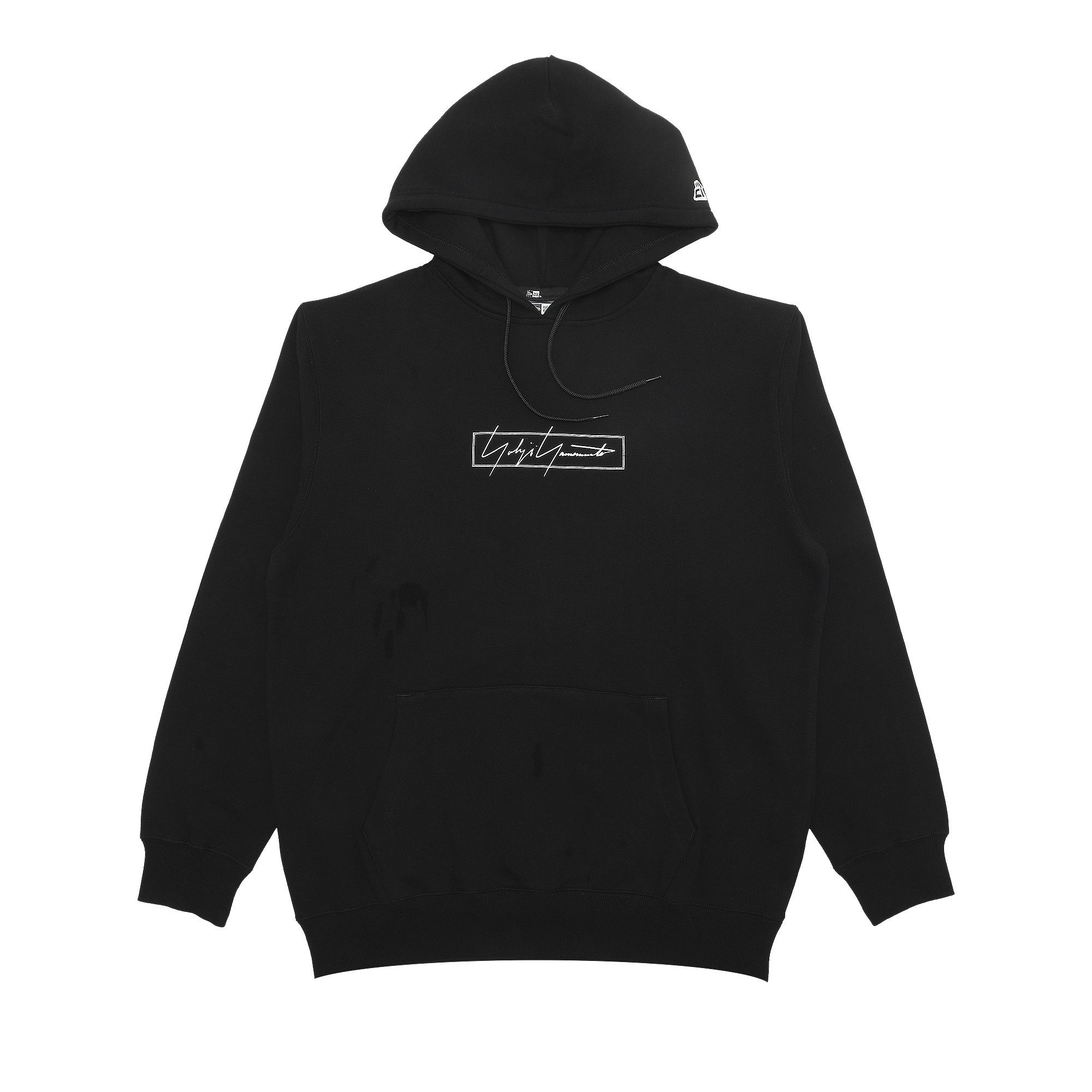Buy Yohji Yamamoto Pour Homme Box Logo Hoodie 'Black' - HX T84 984