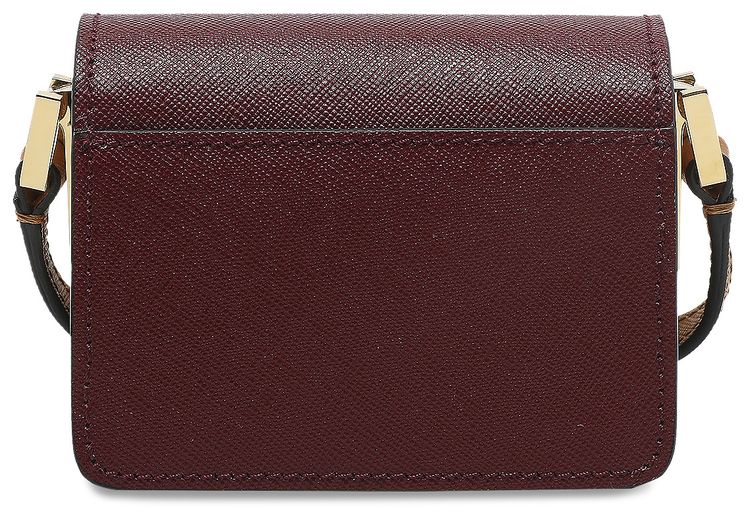 Marni Trunk Bag Nano RedWhiteDijon