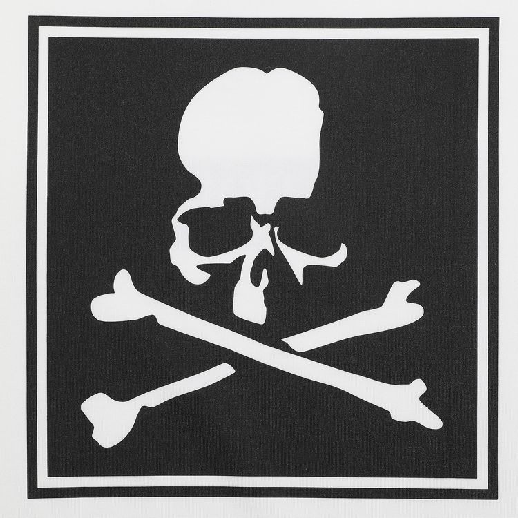 Mastermind World Skull Box Logo T Shirt White