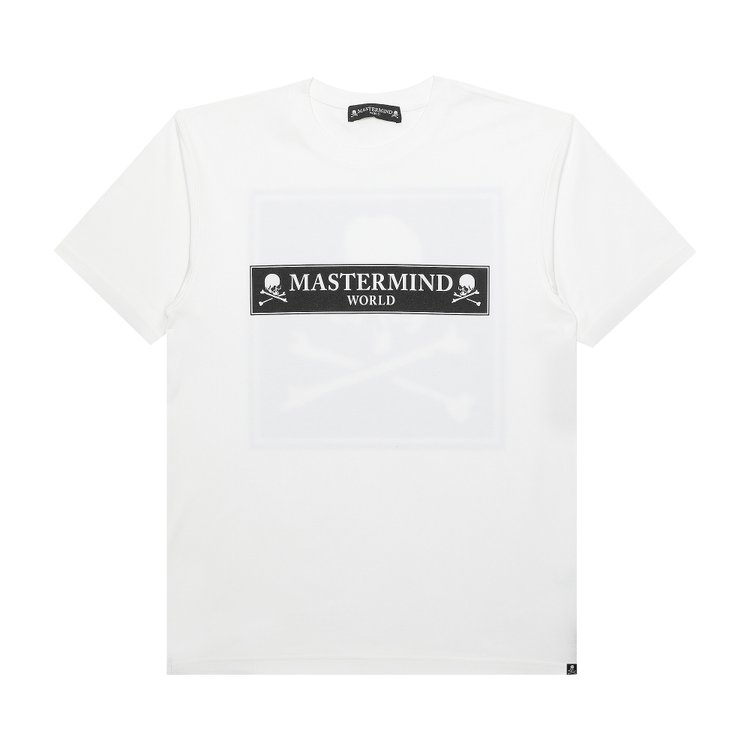 Mastermind World Skull Box Logo T-Shirt 'White'