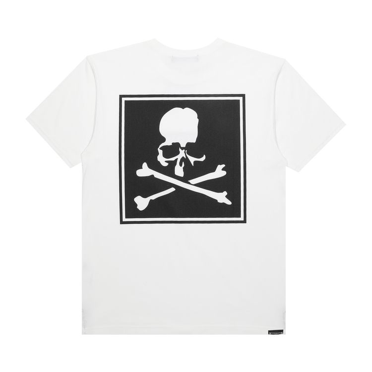 Mastermind World Skull Box Logo T Shirt White
