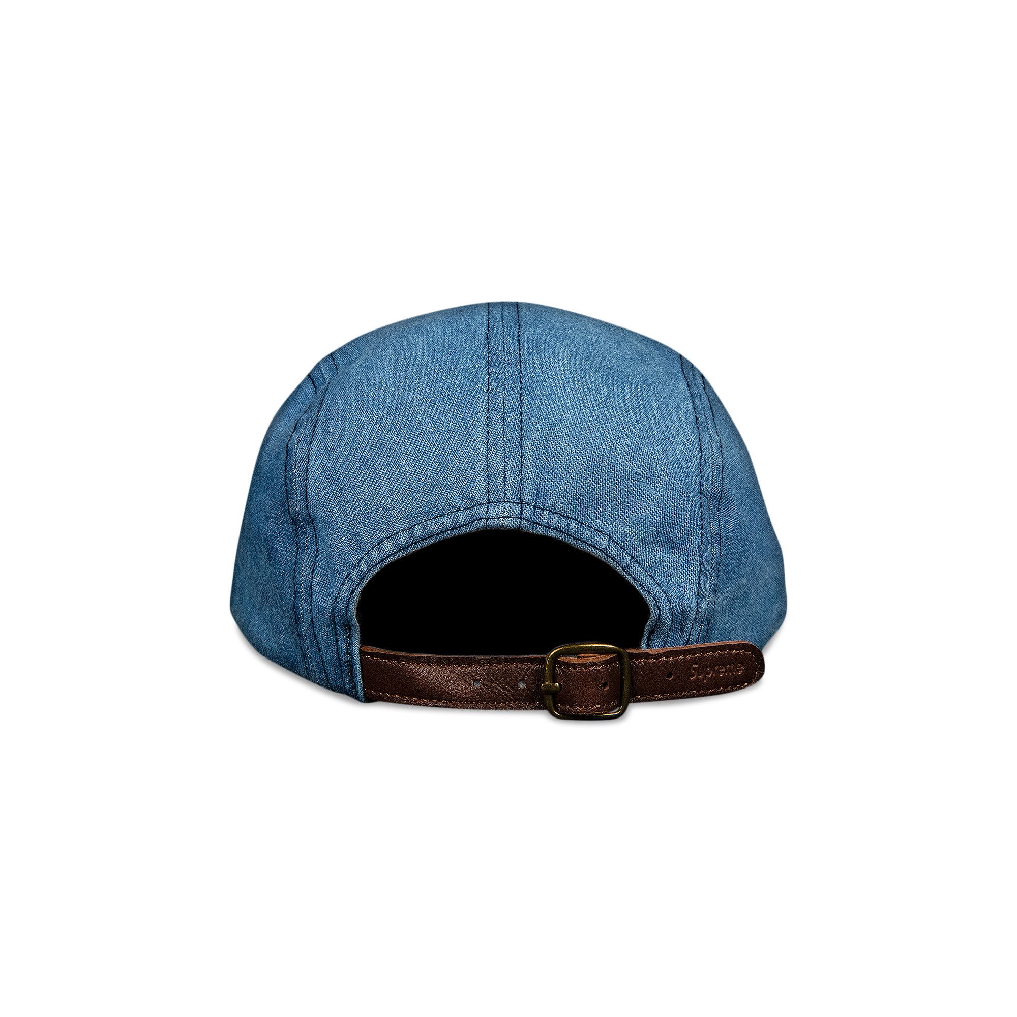 Buy Supreme Washed Chino Twill Camp Cap 'Denim' - FW21H90 DENIM