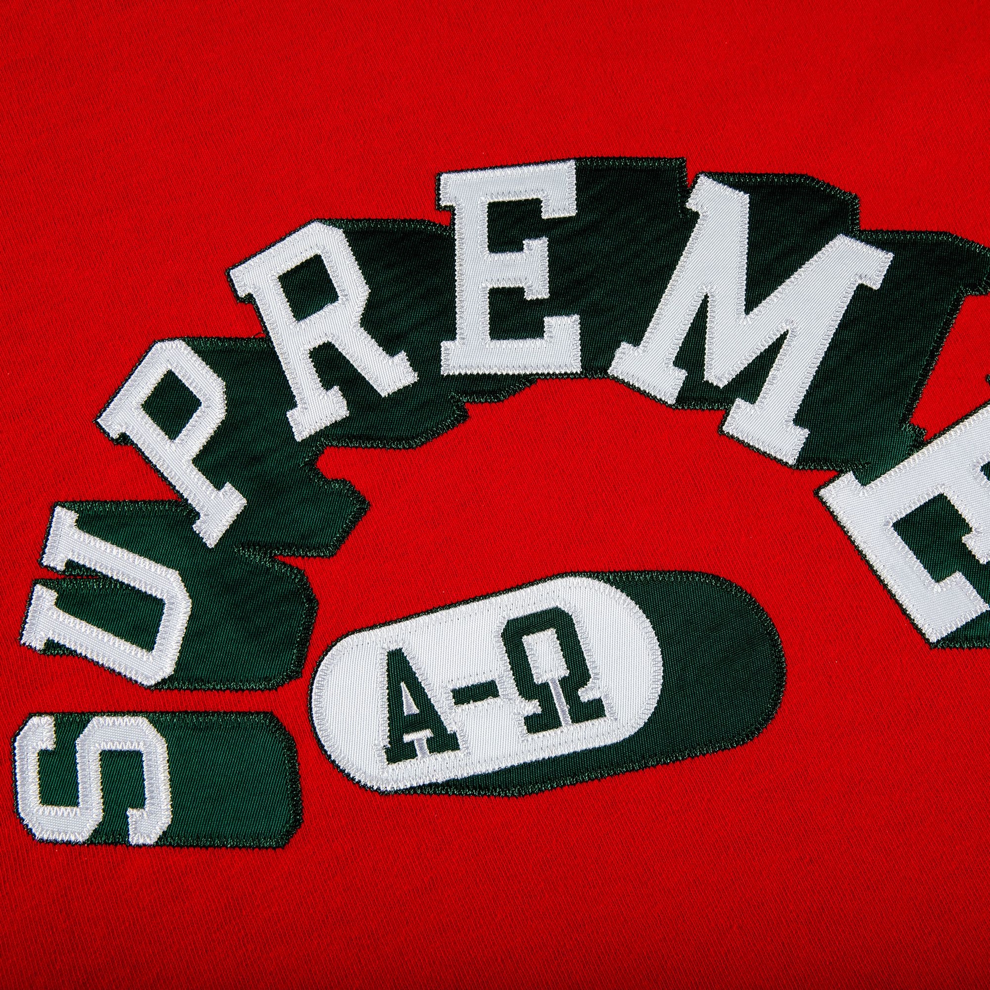 Buy Supreme Alpha Omega Short-Sleeve Top 'Red' - FW21KN77