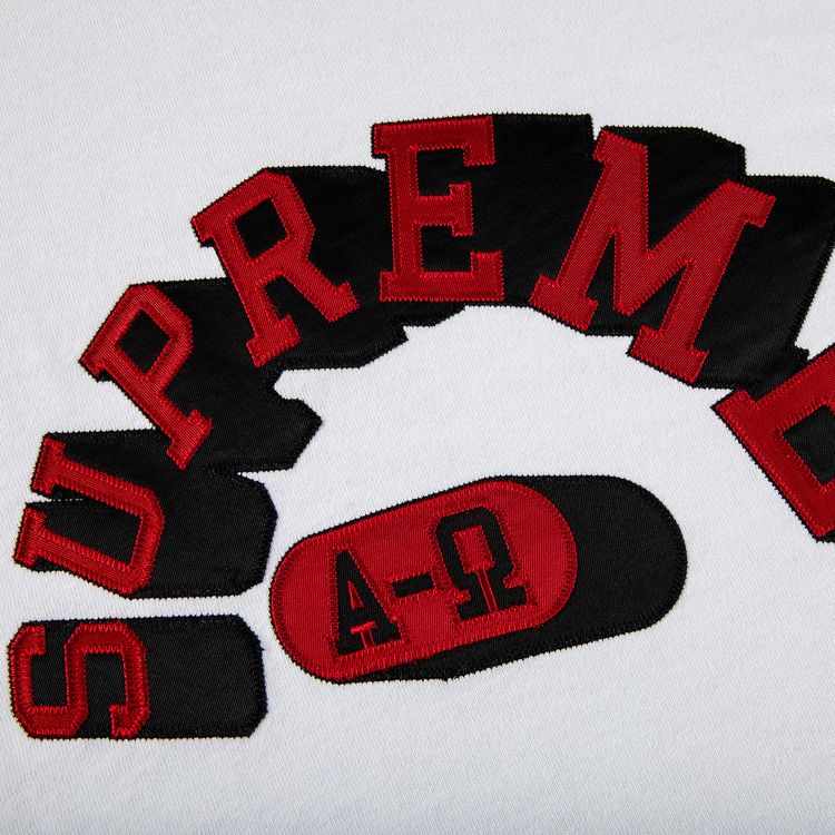 Supreme Alpha Omega Short Sleeve Top White