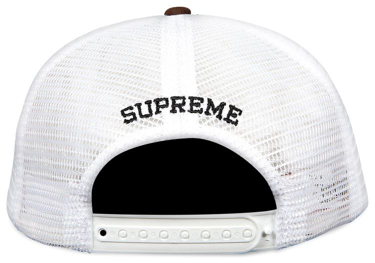 Supreme Authorized Mesh Back 5 Panel Brown