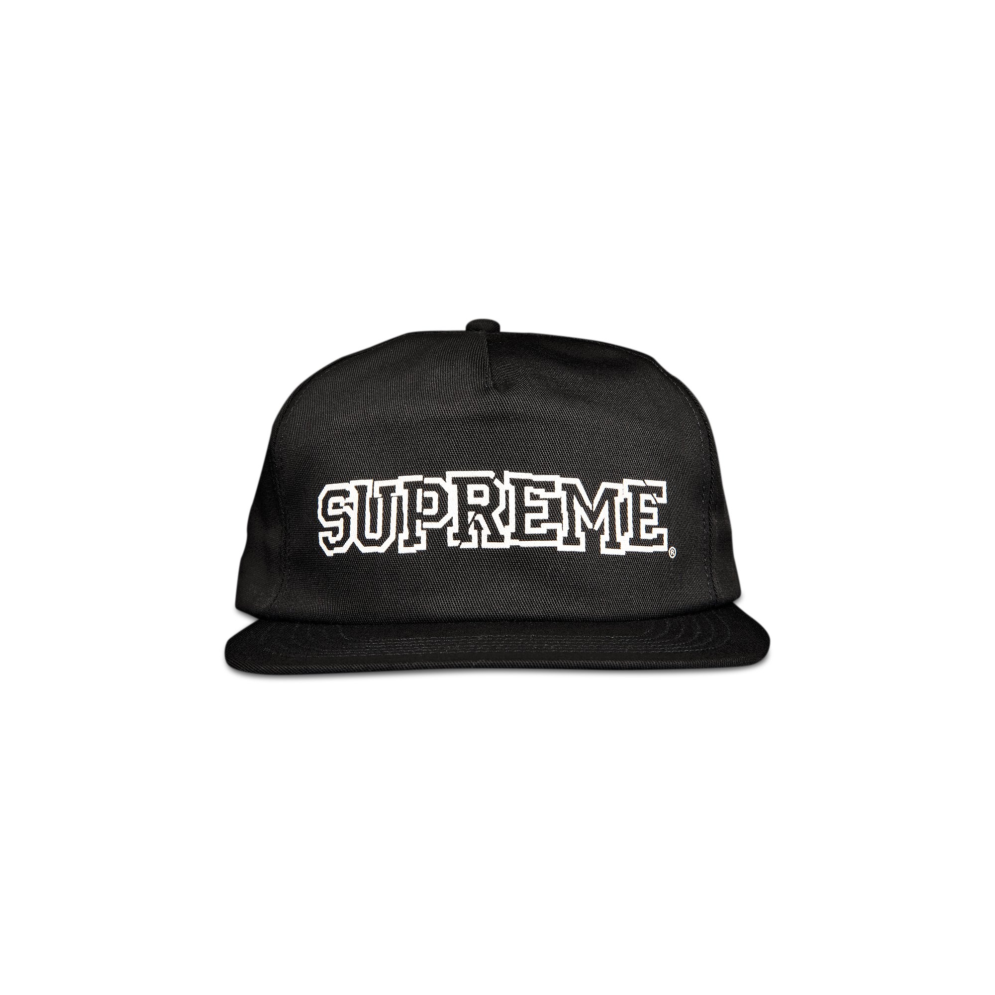 Buy Supreme Shattered Logo 5-Panel 'Black' - FW21H127 BLACK | GOAT